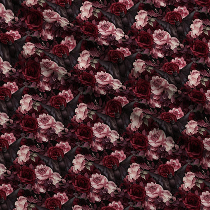 Raven Rose Reverie Pattern 13 Minky Fabric