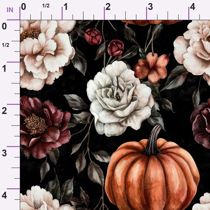 Raven Rose Reverie Pattern 16 Minky Fabric