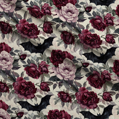 Raven Rose Reverie Pattern 17 Minky Fabric