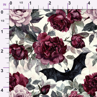 Raven Rose Reverie Pattern 17 Minky Fabric