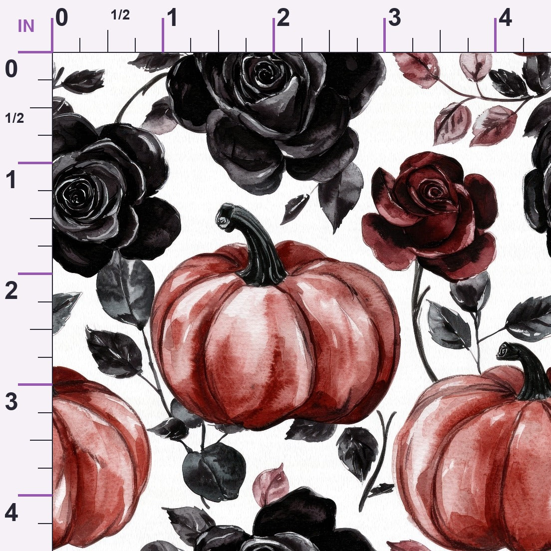 Raven Rose Reverie Pattern 19 Minky Fabric