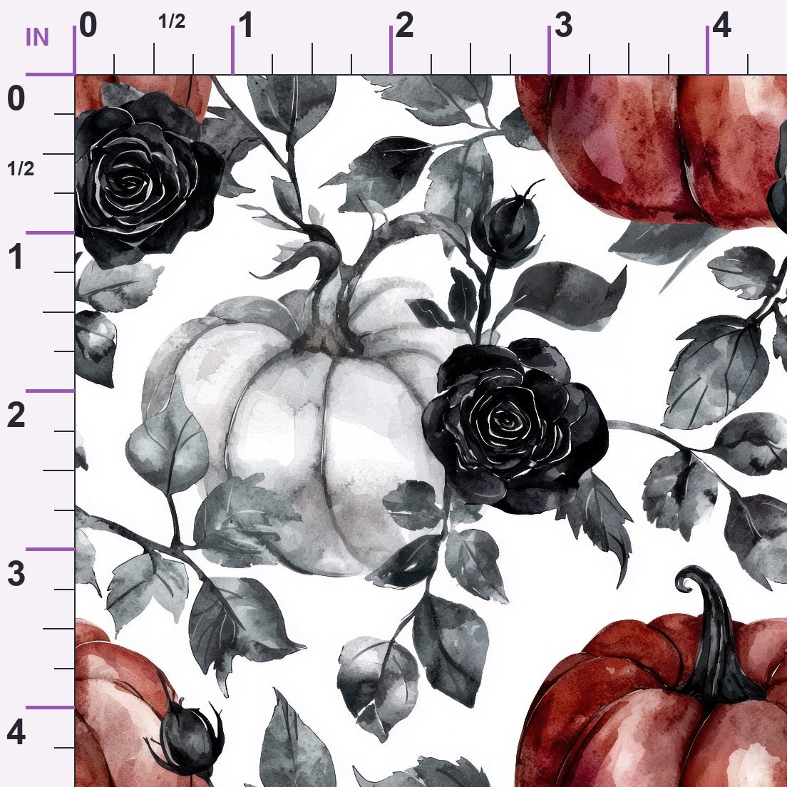 Raven Rose Reverie Pattern 20 Minky Fabric
