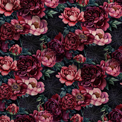 Raven Rose Reverie Pattern 21 Minky Fabric