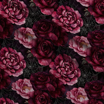 Raven Rose Reverie Pattern 23 Minky Fabric
