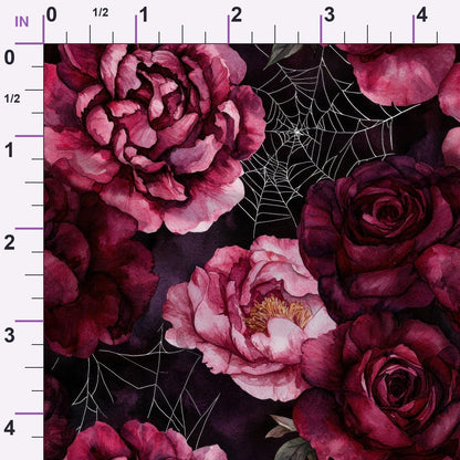 Raven Rose Reverie Pattern 23 Minky Fabric