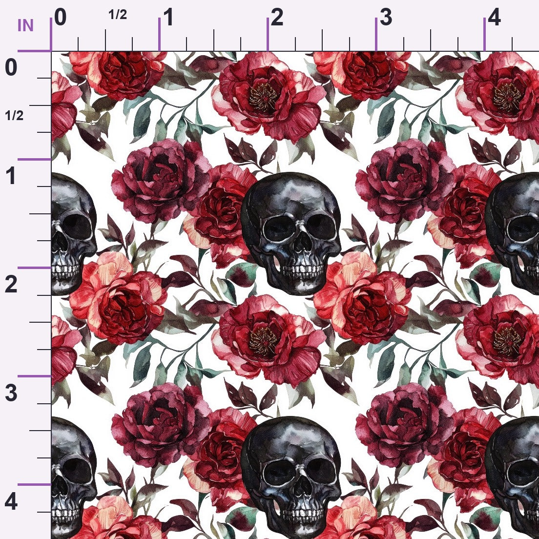 Raven Rose Reverie Pattern 25 Minky Fabric