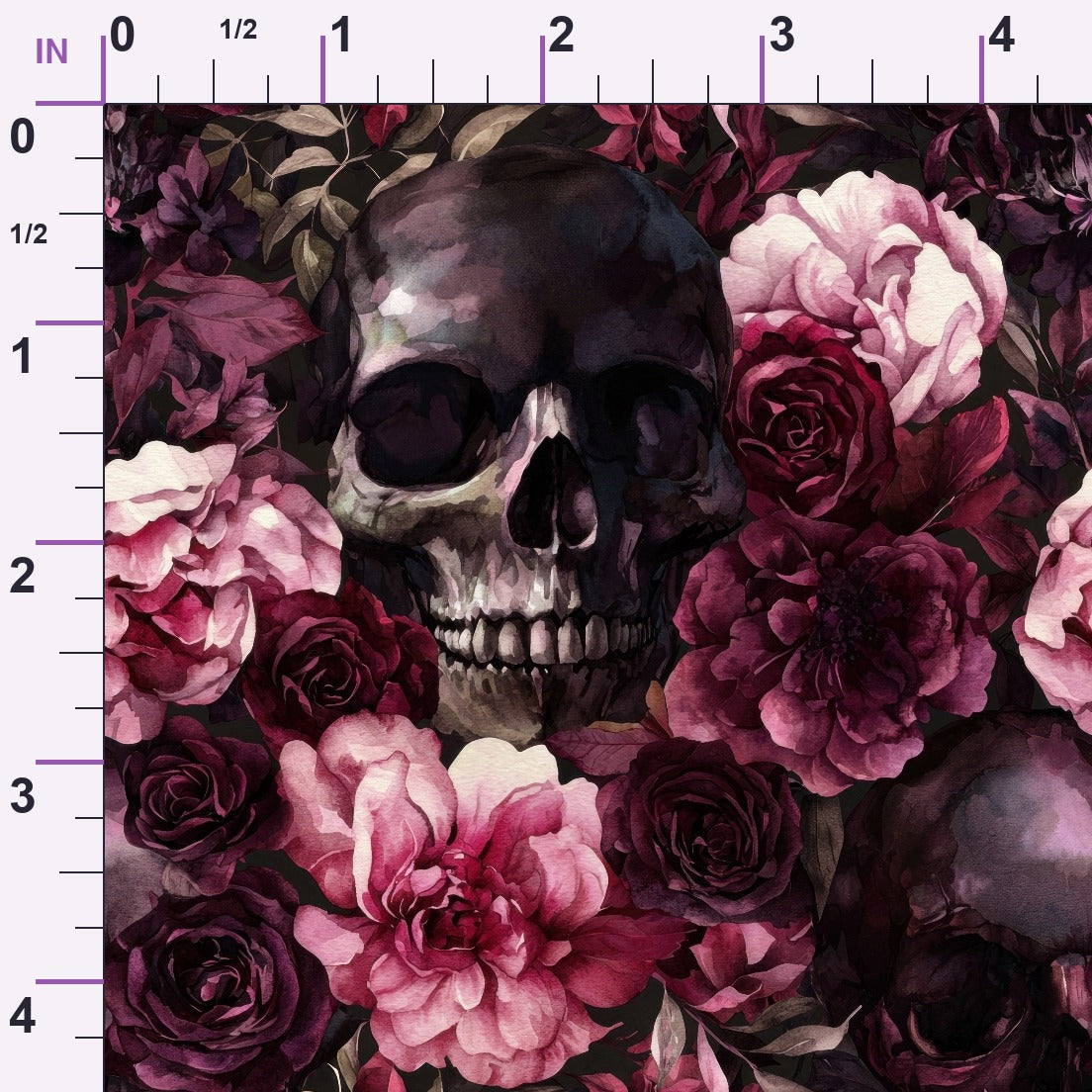 Raven Rose Reverie Pattern 27 Minky Fabric