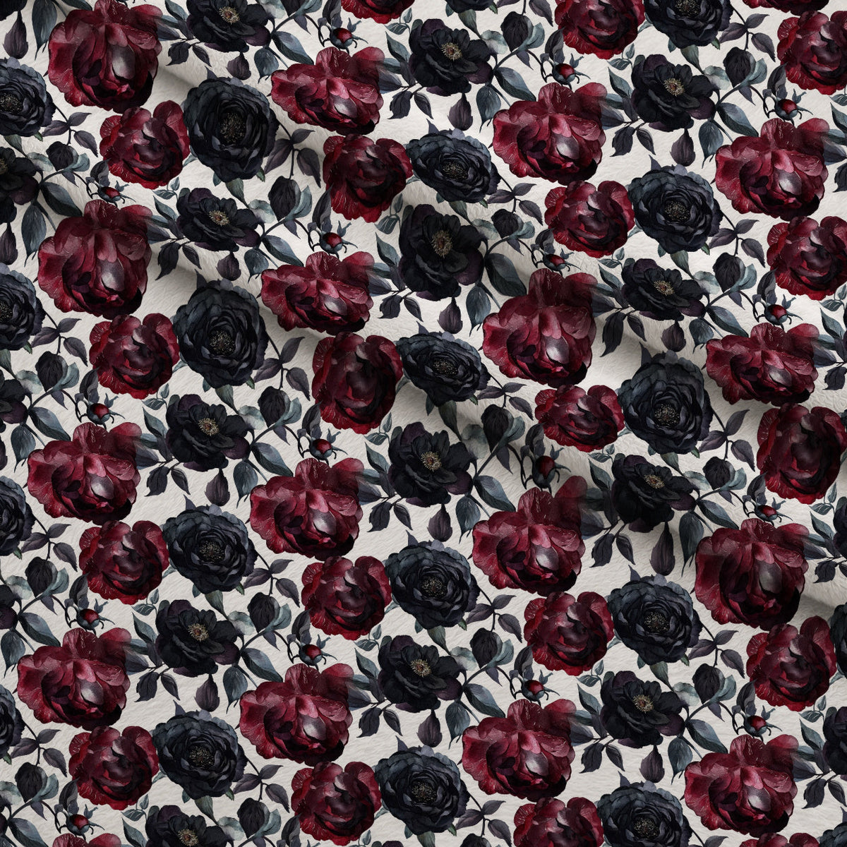 Raven Rose Reverie Pattern 28 Minky Fabric