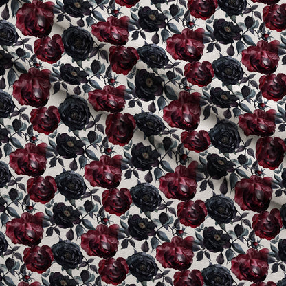 Raven Rose Reverie Pattern 28 Minky Fabric