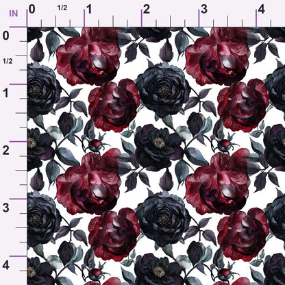 Raven Rose Reverie Pattern 28 Minky Fabric