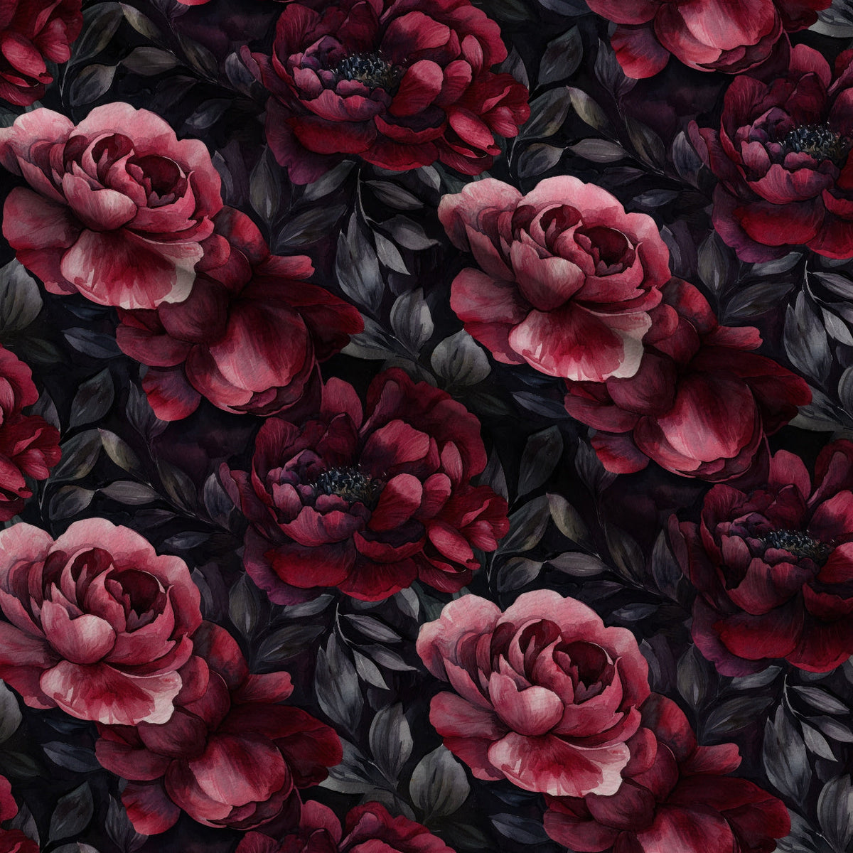 Raven Rose Reverie Pattern 29 Minky Fabric