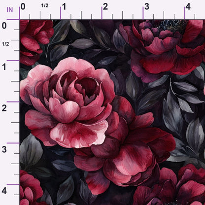 Raven Rose Reverie Pattern 29 Minky Fabric