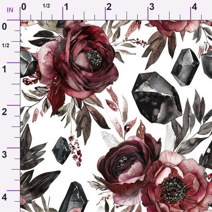 Raven Rose Reverie Pattern 9 Minky Fabric