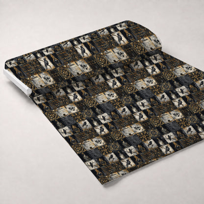 Raven's Curiosities Pattern 5 Minky Fabric