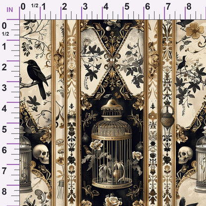 Raven's Curiosities Pattern 6 Minky Fabric