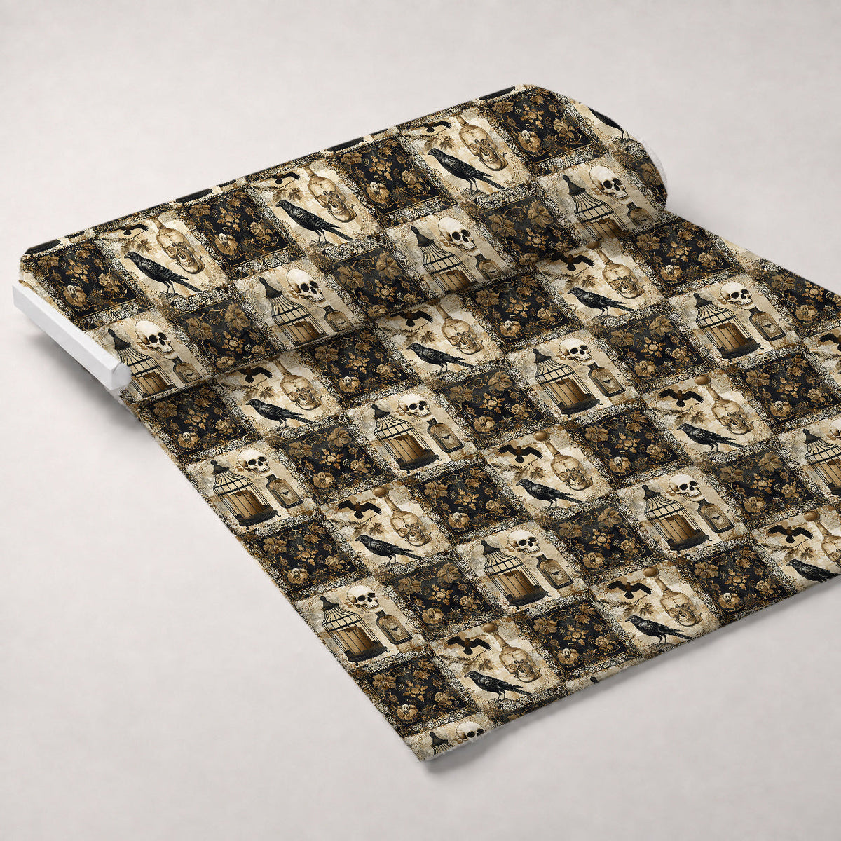 Raven's Curiosities Pattern 8 Minky Fabric