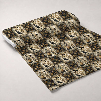 Raven's Curiosities Pattern 8 Minky Fabric