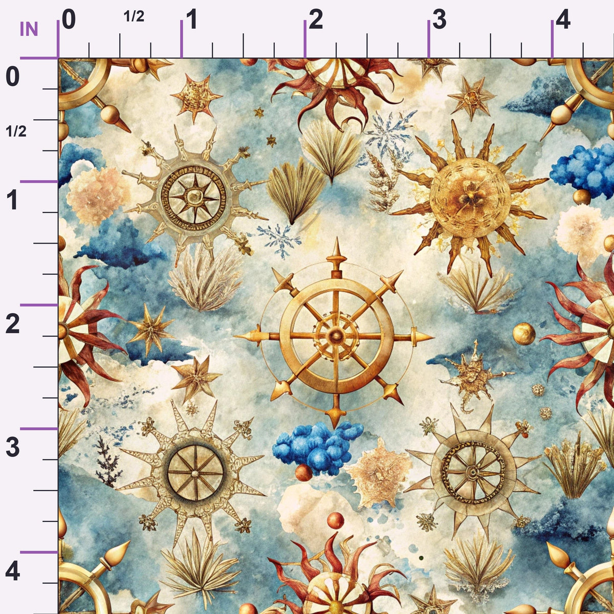Reef Reverie Pattern 10 Minky Fabric