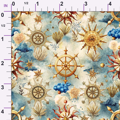 Reef Reverie Pattern 10 Minky Fabric