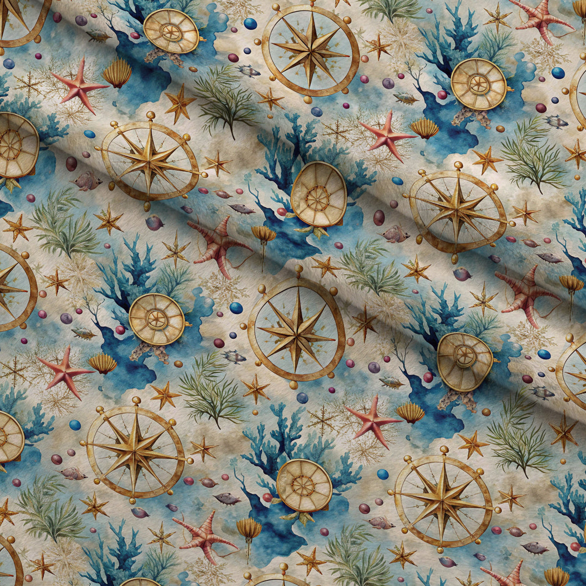 Reef Reverie Pattern 11 Minky Fabric