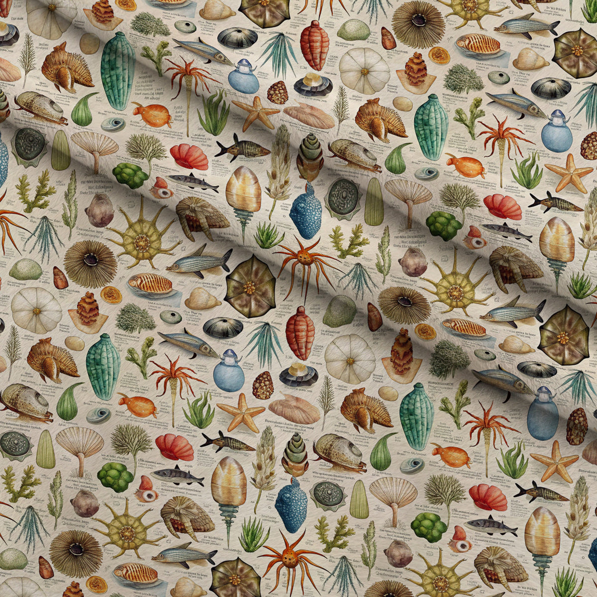 Reef Reverie Pattern 18 Minky Fabric