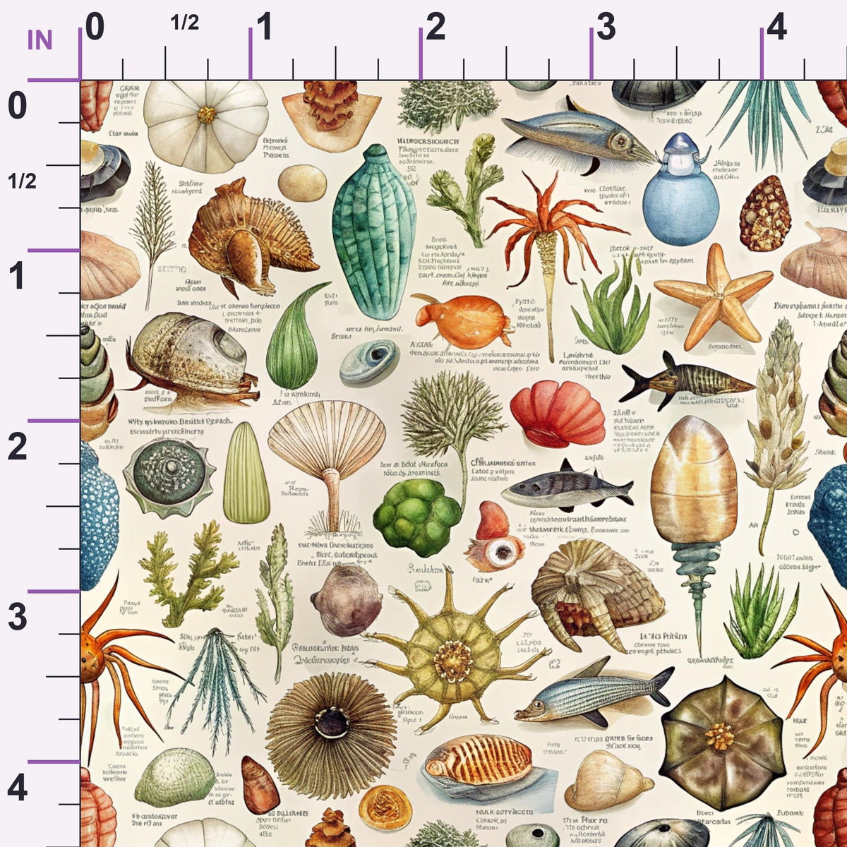 Reef Reverie Pattern 18 Minky Fabric