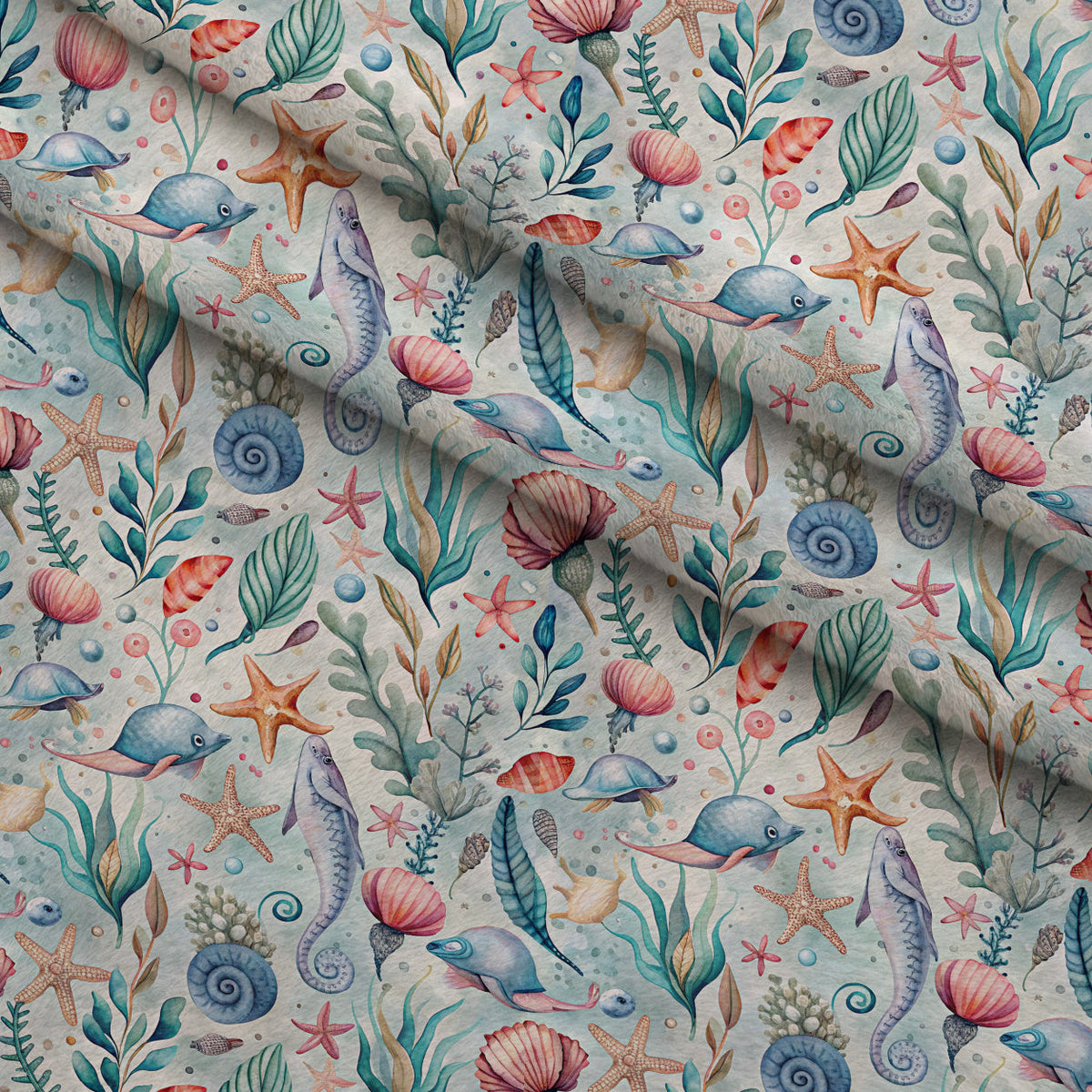 Reef Reverie Pattern 20 Minky Fabric