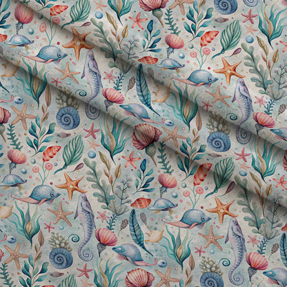 Reef Reverie Pattern 20 Minky Fabric
