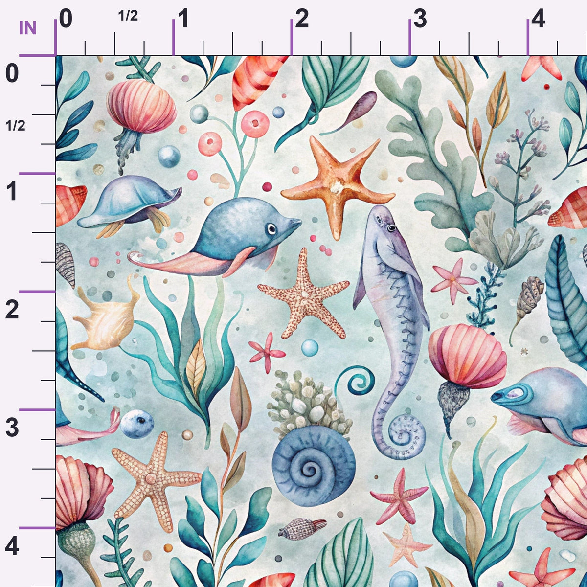 Reef Reverie Pattern 20 Minky Fabric