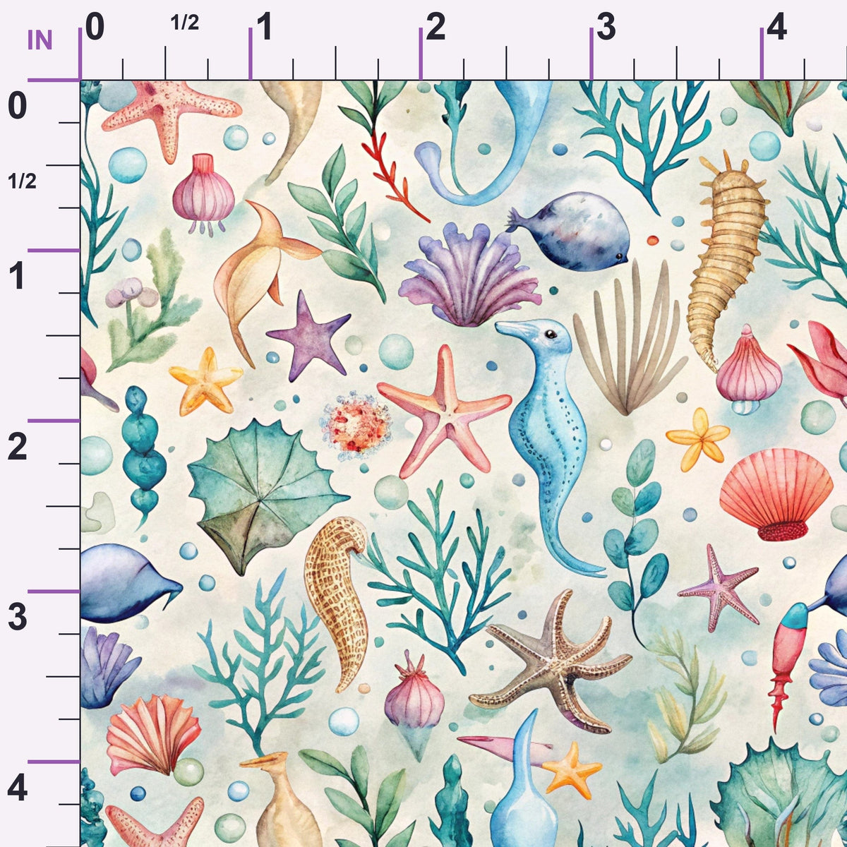 Reef Reverie Pattern 21 Minky Fabric