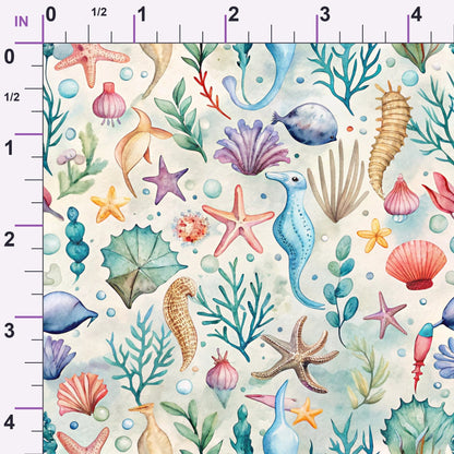 Reef Reverie Pattern 21 Minky Fabric
