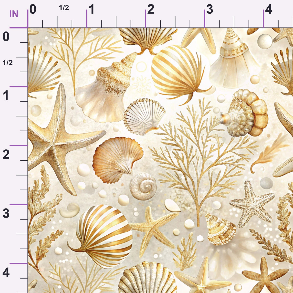 Reef Reverie Pattern 3 Minky Fabric