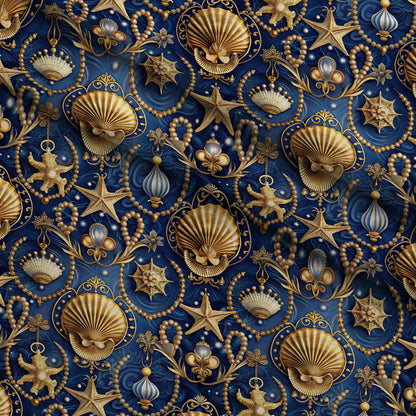 Reef Reverie Pattern 4 Minky Fabric