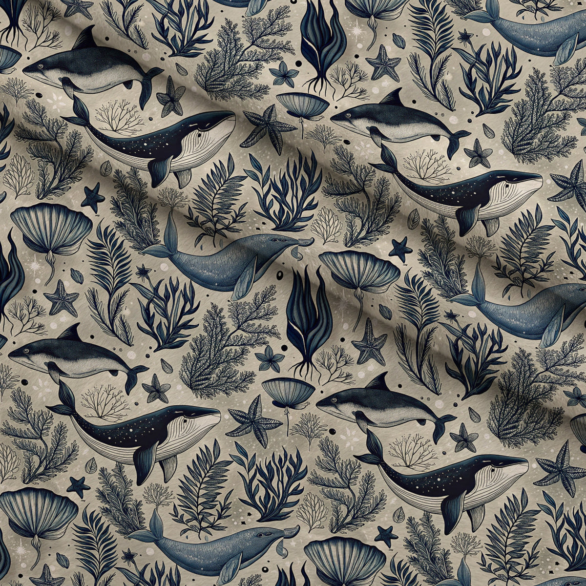 Reef Reverie Pattern 6 Minky Fabric