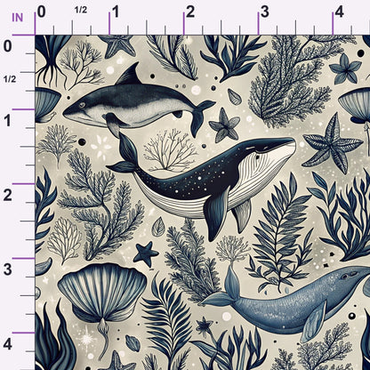 Reef Reverie Pattern 6 Minky Fabric