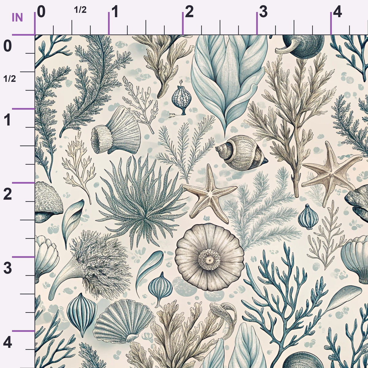 Reef Reverie Pattern 7 Minky Fabric