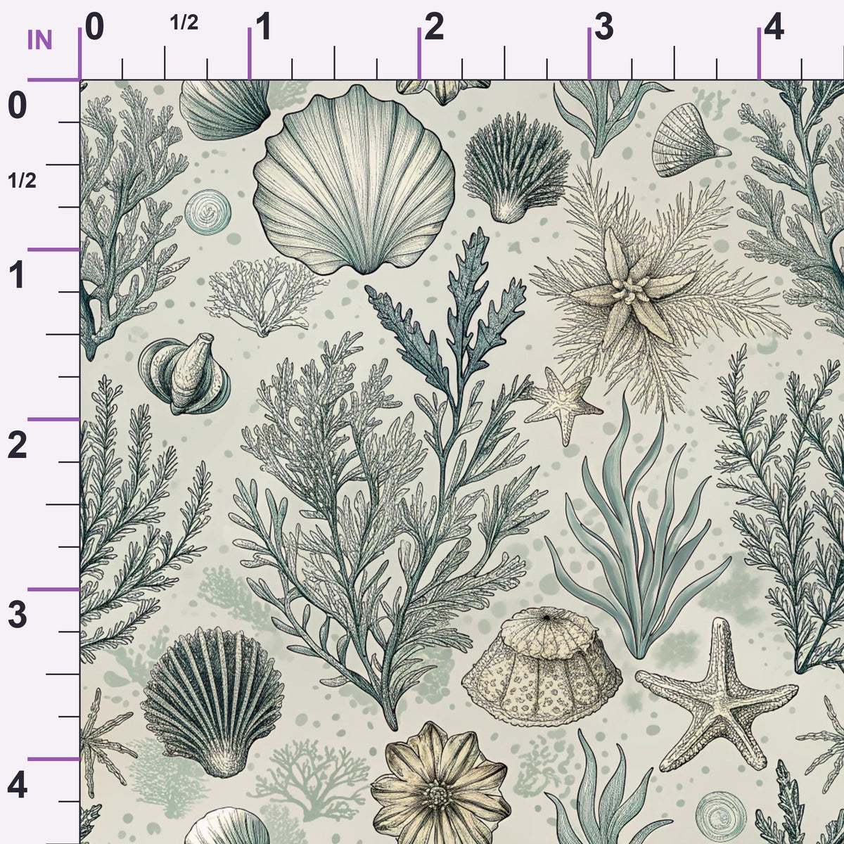 Reef Reverie Pattern 8 Minky Fabric