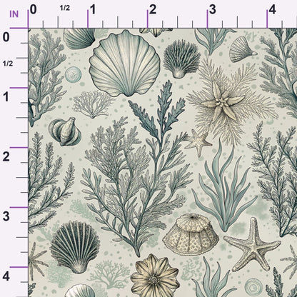 Reef Reverie Pattern 8 Minky Fabric