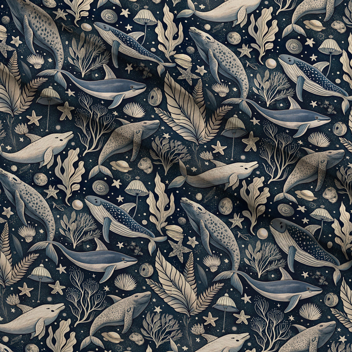 Reef Reverie Pattern 9 Minky Fabric