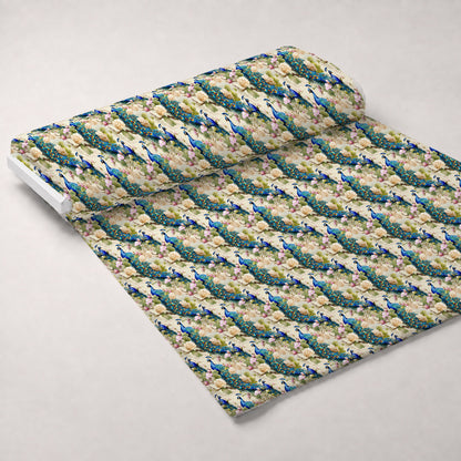 Regal Plumes Pattern 2 Minky Fabric