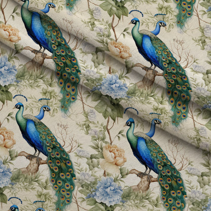Regal Plumes Pattern 3 Minky Fabric