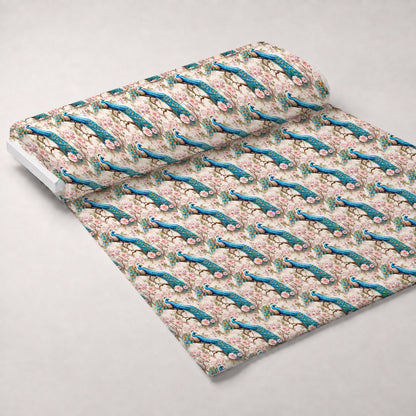 Regal Plumes Pattern 5 Minky Fabric