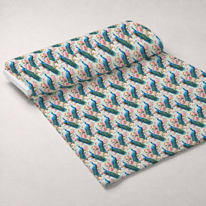 Regal Plumes Pattern 7 Minky Fabric