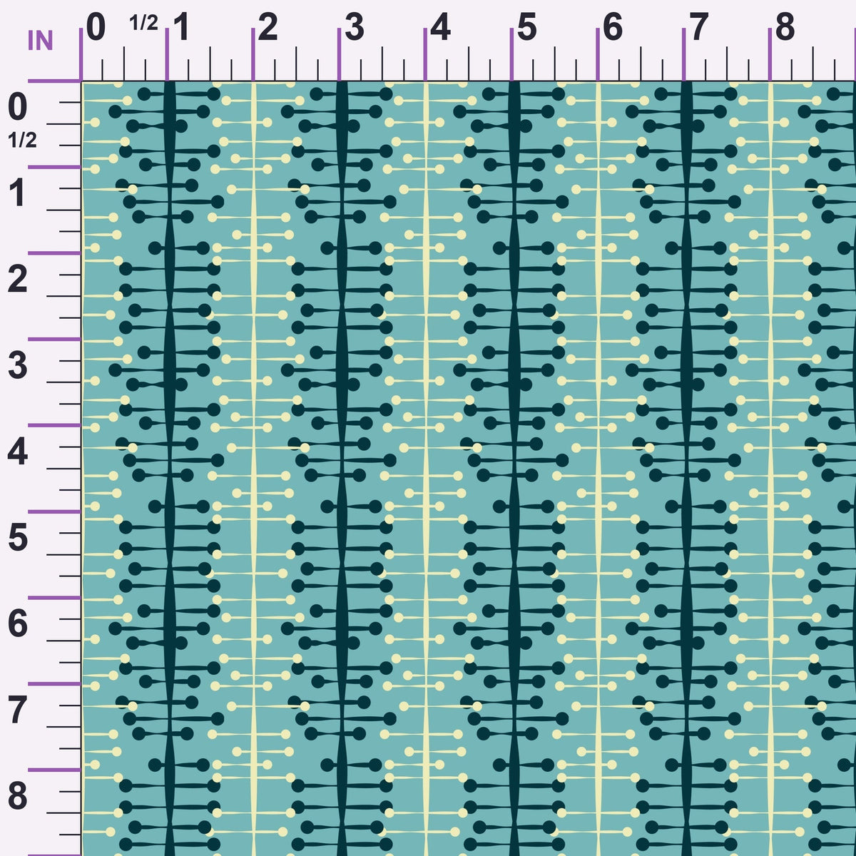 Retro Boomerangs Pattern 2 Minky Fabric