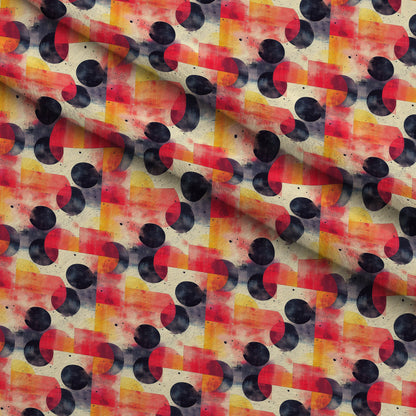 Retro Ember Wash Pattern 10 Minky Fabric