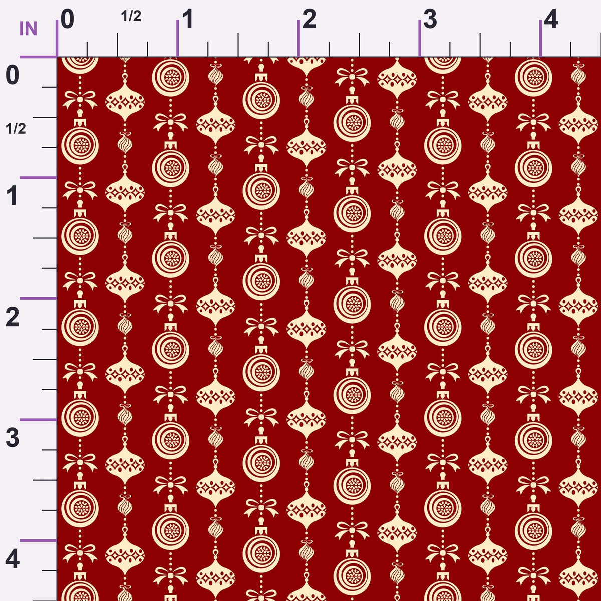 Retro Holiday Cheer Pattern 6 Minky Fabric