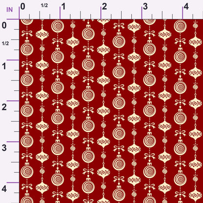 Retro Holiday Cheer Pattern 6 Minky Fabric