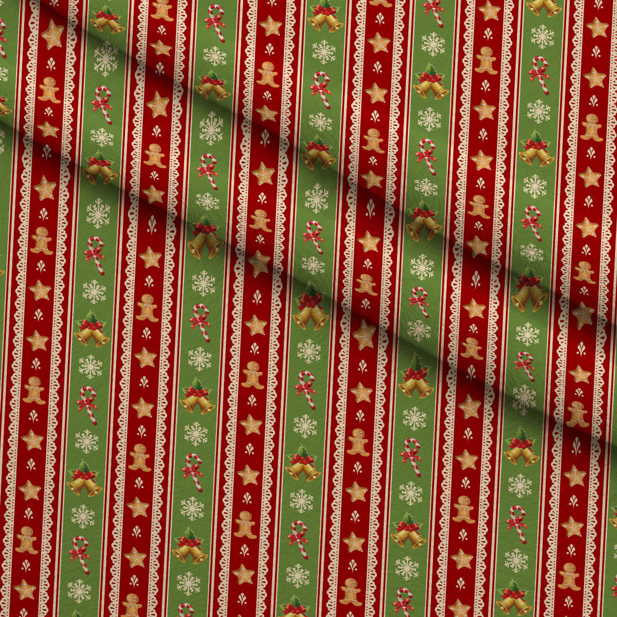 Retro Holiday Cheer Pattern 7 Minky Fabric