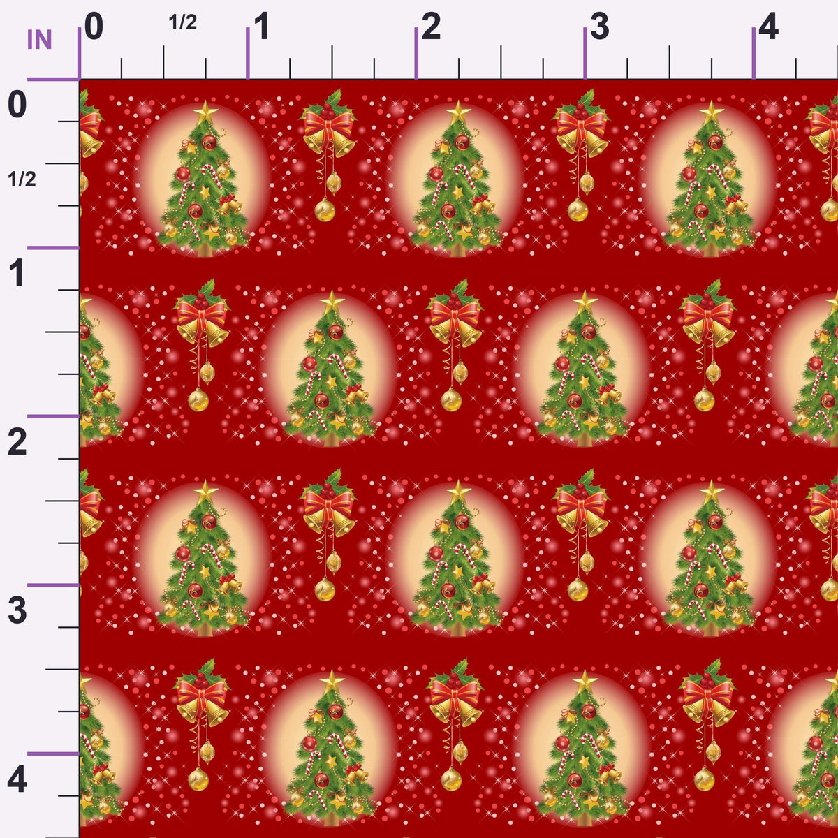Retro Holiday Cheer Pattern 8 Minky Fabric
