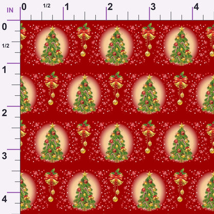 Retro Holiday Cheer Pattern 8 Minky Fabric